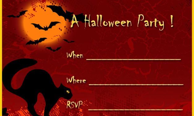 Halloween Party Invitations